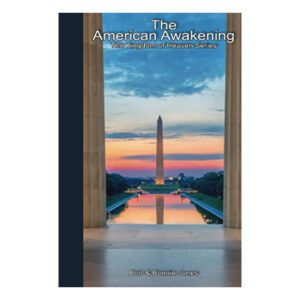 A book cover with the washington monument in the background.